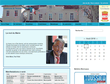 Tablet Screenshot of mairie-toussieu.fr